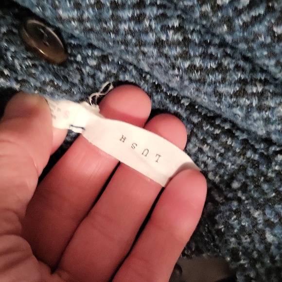 LUSH Marled Knit-Sweater Tunic - Picture 9 of 10